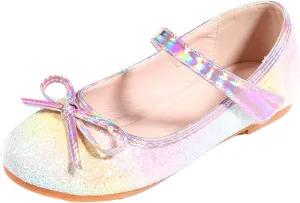 sfdgfhyf 4 to 12 Years Baby Soft Bottom Shoes Children Shoes Fashion Flat Shoes Bowknot Pearl Soft Sole Small Leather