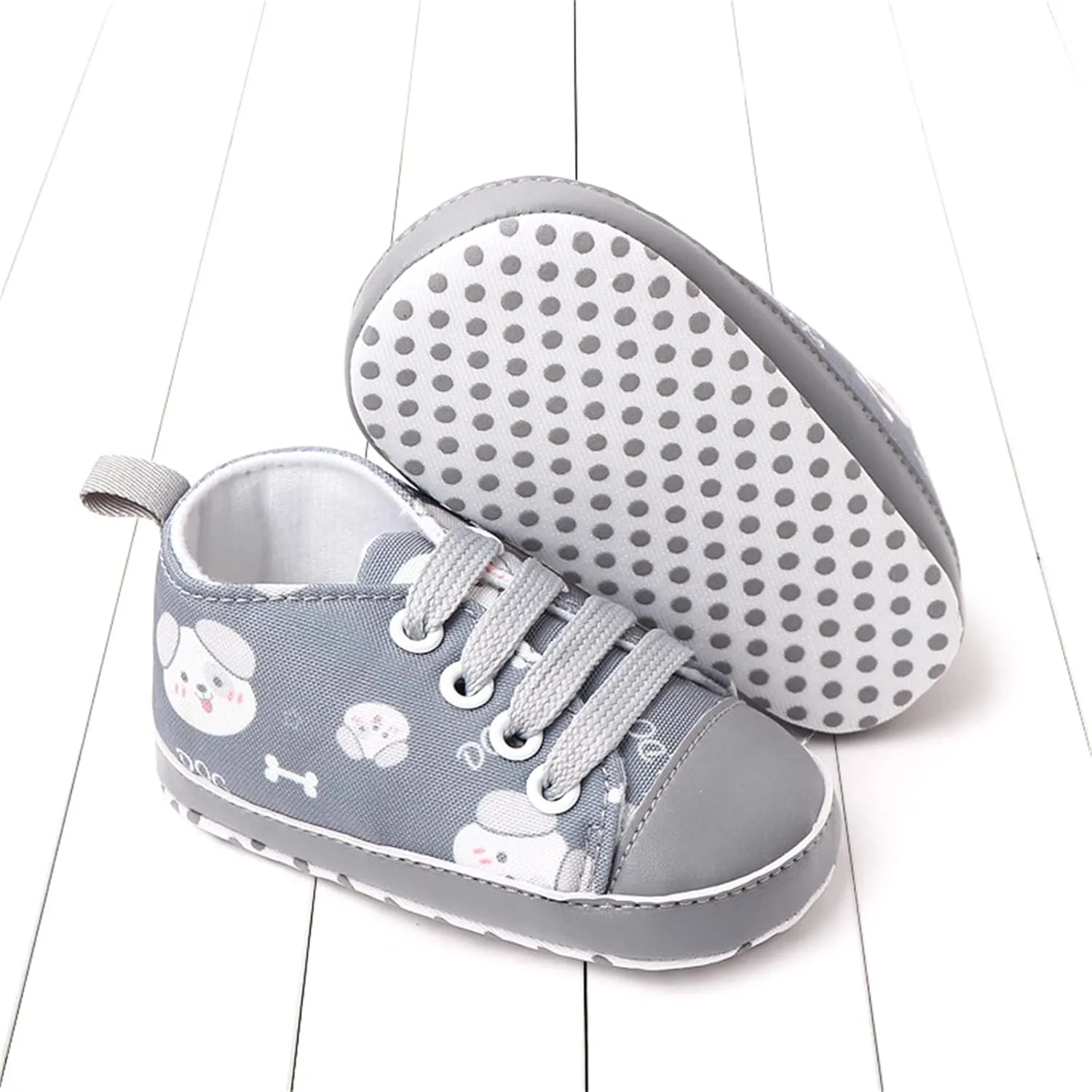 sfdgfhyf Summer Children Round Toe Shoes Infant Toddler Shoes Boys And Girls Sports Canvas Cute Cartoon Pattern Lace Up