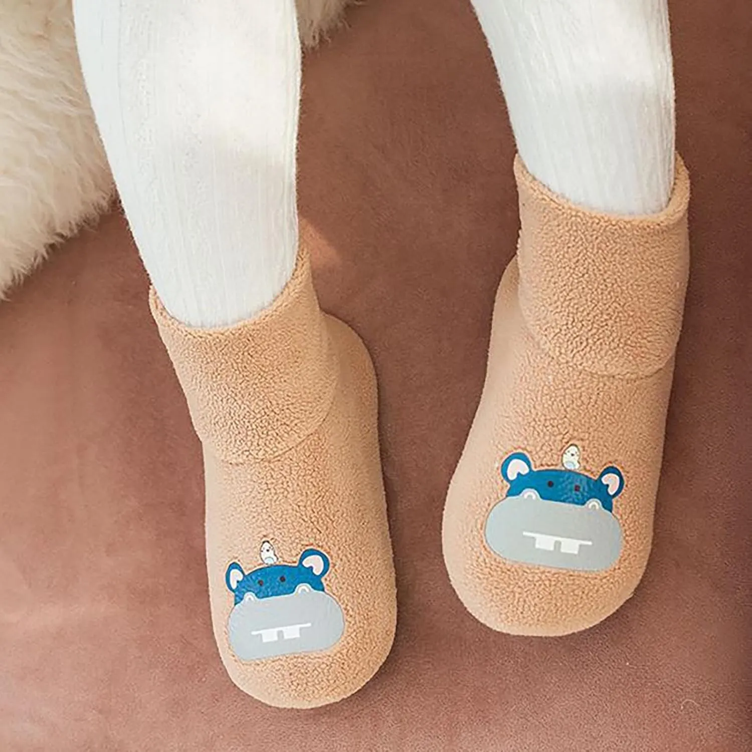 Shoes Winter Baby Toddler Socks Boys Girls Baby Socks Soft Soles Non Slip Shoes Cute Animal Soft Sole Sneakers