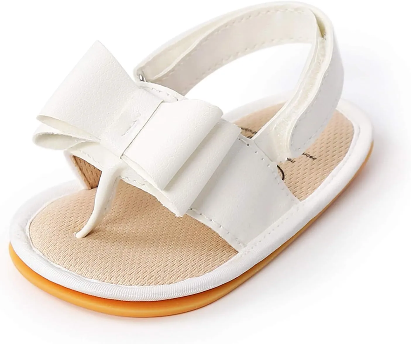 Size 2 Girls Sandals Baby Girls Sandals Walking Soft Rubber Sole Boys Flat Non-Slip Baby Sleepers 3-6 Months