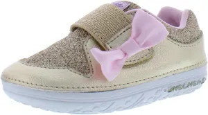 Skechers Learners-Ooh Shiny Infant/Toddler Shoes Size 3, Color: Gold/Pink/White