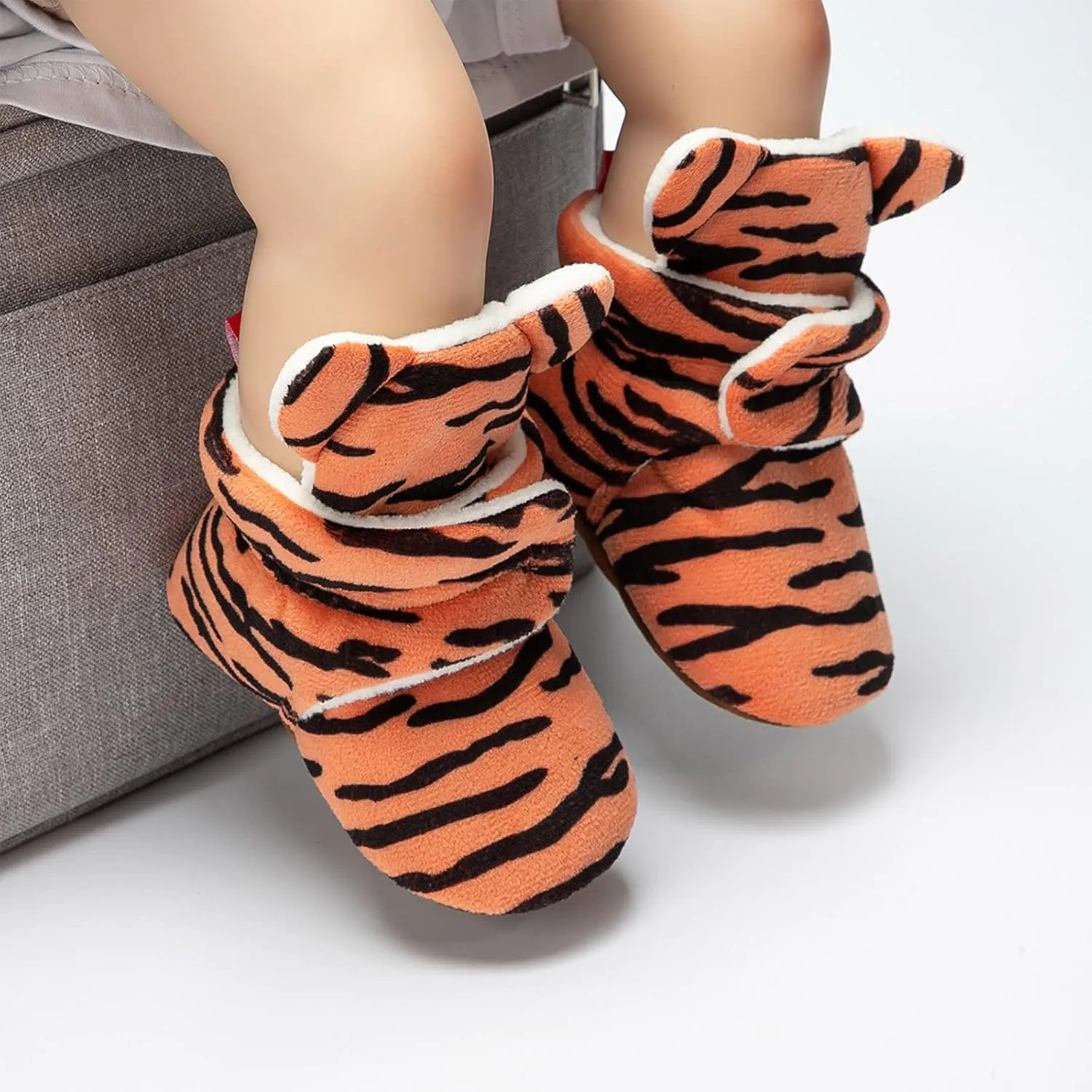 Slip on Shoes Kids Baby Girls Boys Soft Booties Snow Boots Warm Shoes Infant Toddler Warming 1 Year Old Shoes