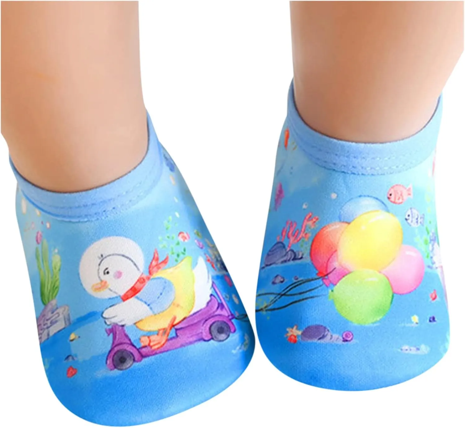 Socks Soft Slip Thick Shoes Children Babies First Sole Prewalker Walkers Cartoon Soles Non With Water Shoes for Kids