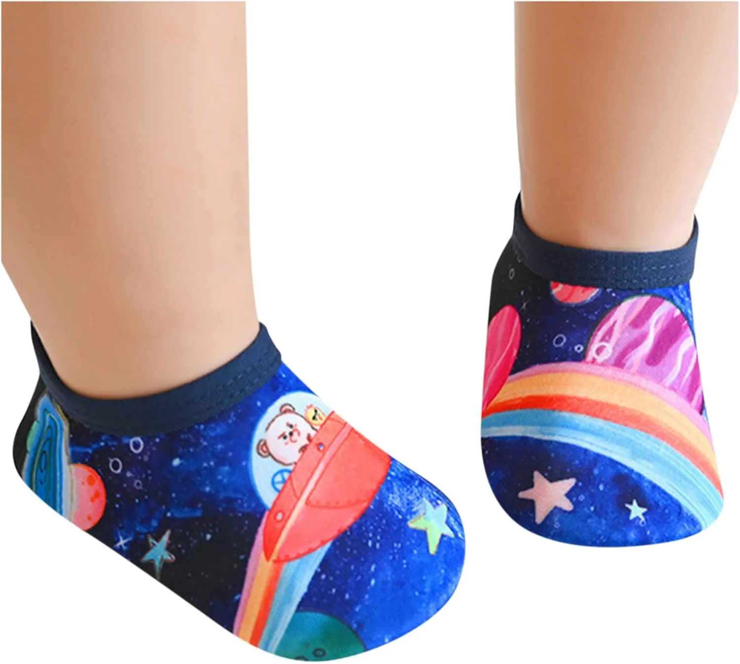 Socks Soft Slip Thick Shoes Children Babies First Sole Prewalker Walkers Cartoon Soles Non With Water Shoes for Kids