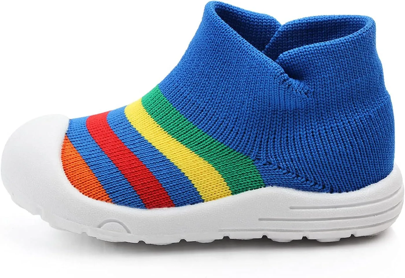 Sport Shoes for Boys Rubber Soft Shoes Infant Socks Girls Boys Shoes Toddler Sole Knit Slipper Baby Shoes 0-15Months