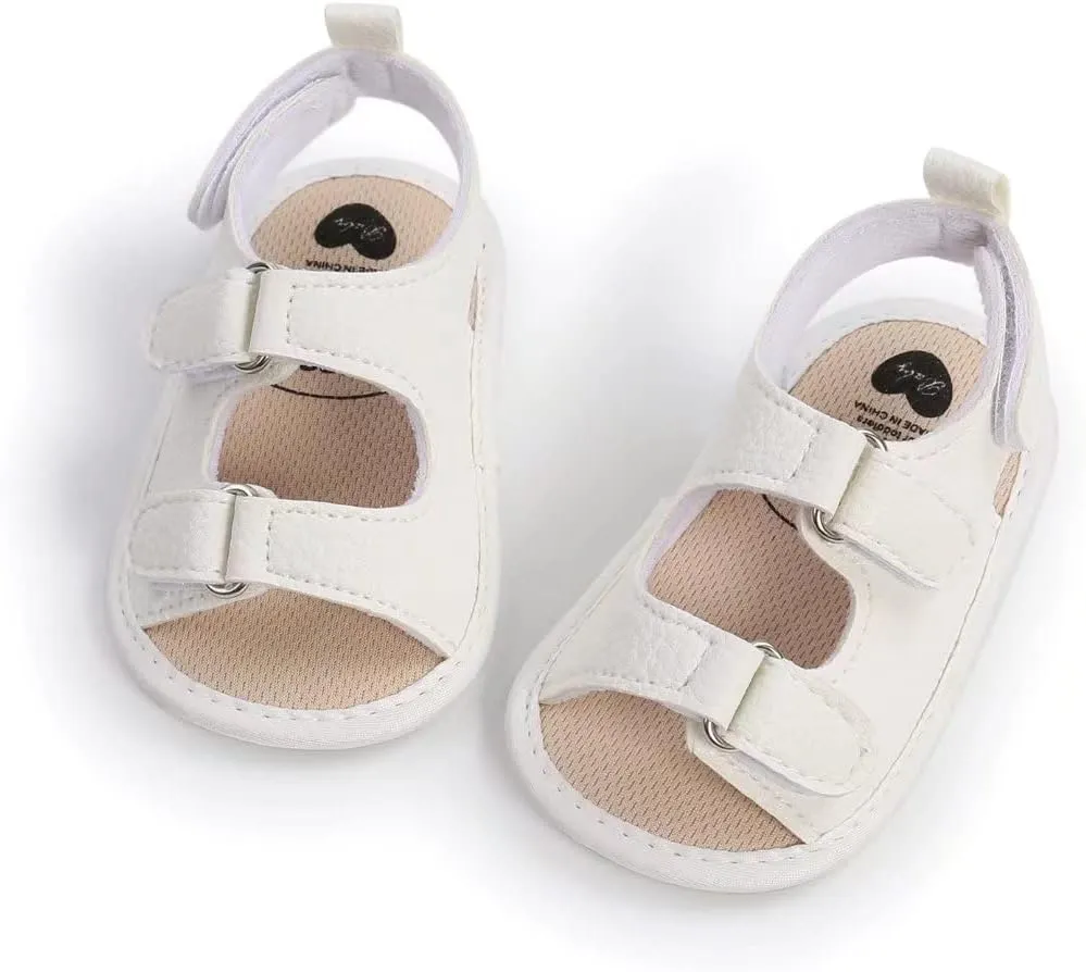 Stunner Baby Girls Boys Sandals Soft Sole Infant Shoes Summer Breathable Crib Shoes