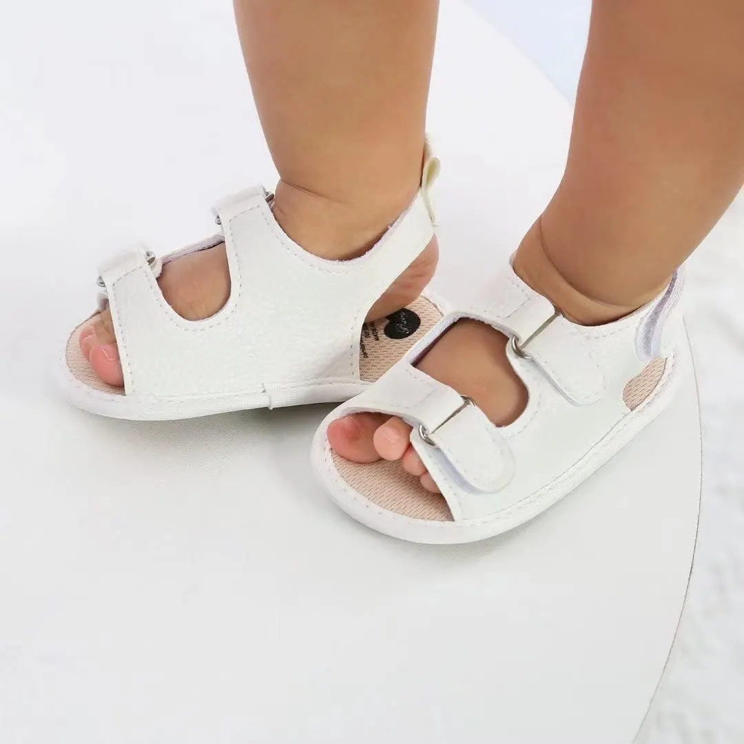 Stunner Baby Girls Boys Sandals Soft Sole Infant Shoes Summer Breathable Crib Shoes