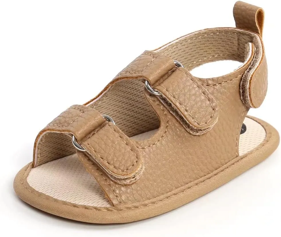 Stunner Baby Girls Boys Sandals Soft Sole Infant Shoes Summer Breathable Crib Shoes