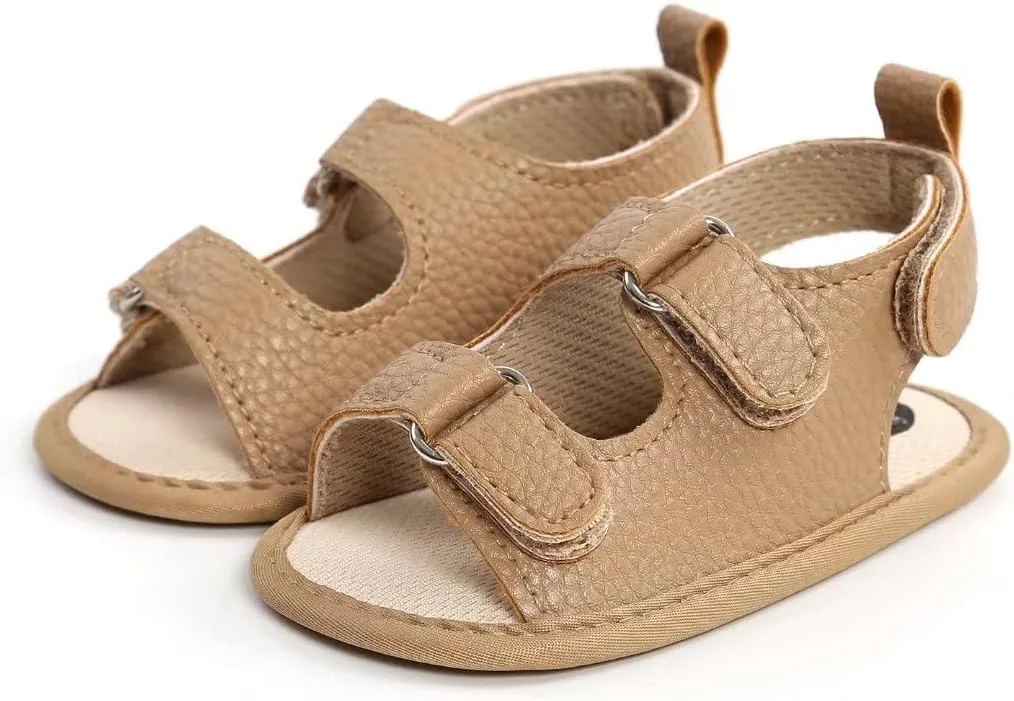 Stunner Baby Girls Boys Sandals Soft Sole Infant Shoes Summer Breathable Crib Shoes