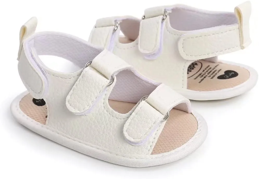 Stunner Baby Girls Boys Sandals Soft Sole Infant Shoes Summer Breathable Crib Shoes