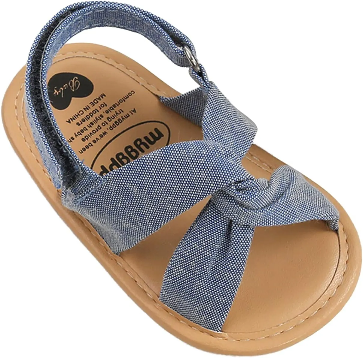 Summer Baby Girls Fashion Kid Soft Sole First First Walking Multi-color Walking Shoe Footwear Beach Toddlers Princess 0-18M