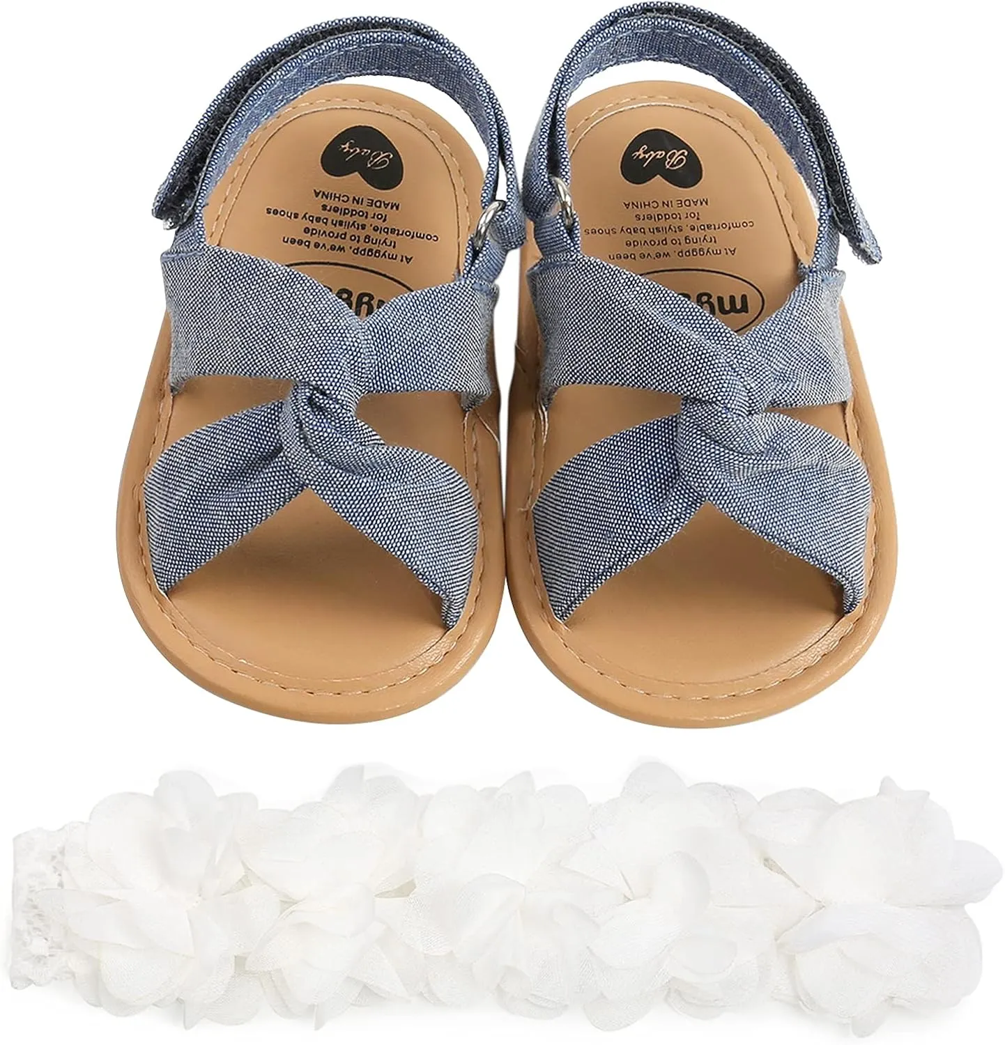 Summer Baby Girls Fashion Kid Soft Sole First First Walking Multi-color Walking Shoe Footwear Beach Toddlers Princess 0-18M