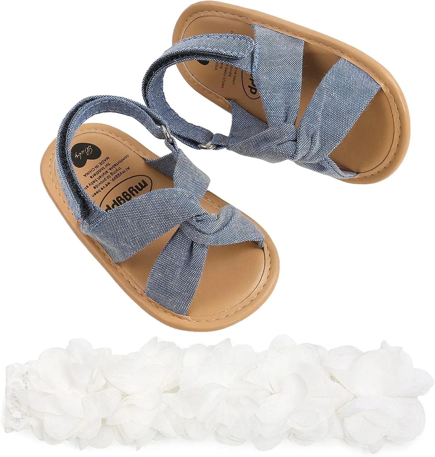Summer Baby Girls Fashion Kid Soft Sole First First Walking Multi-color Walking Shoe Footwear Beach Toddlers Princess 0-18M