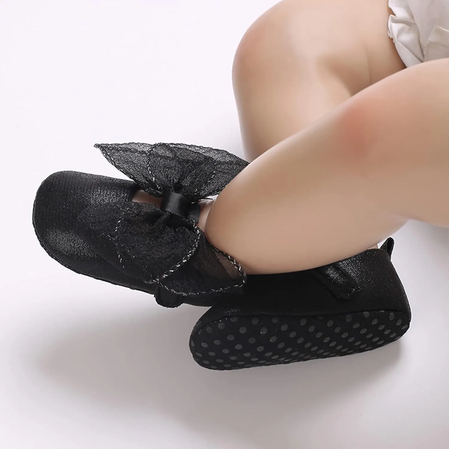Summer Children Infant Toddler Shoes Girls Sports Flat Bottom Round Toe Ribbon Bow Hook Loop Baby First alker