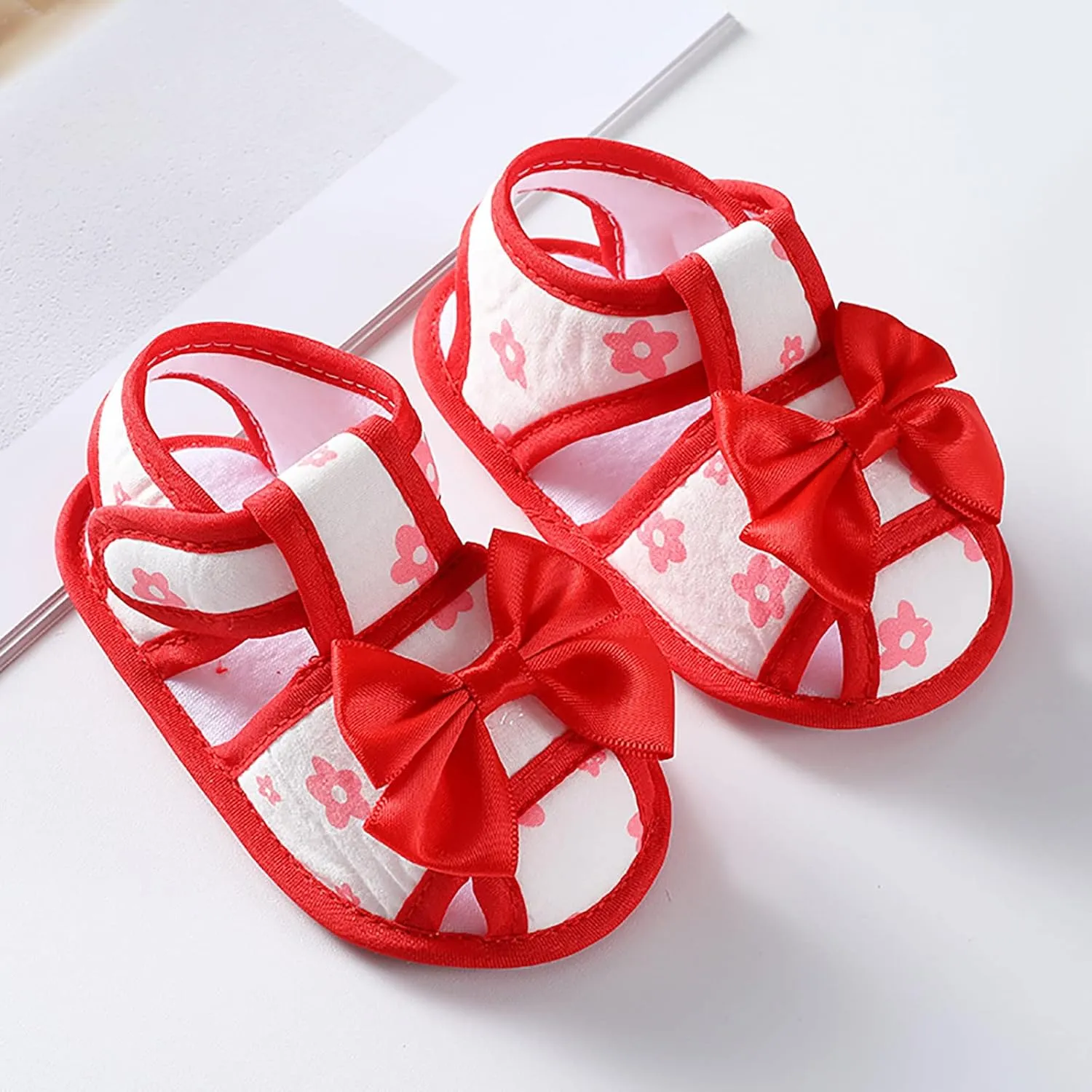 Teal Baby Moccasins Baby Girls Soft Toddler Shoes Infant Toddler Walkers Shoes Bow Princess Shoes Boys Strap Sandals