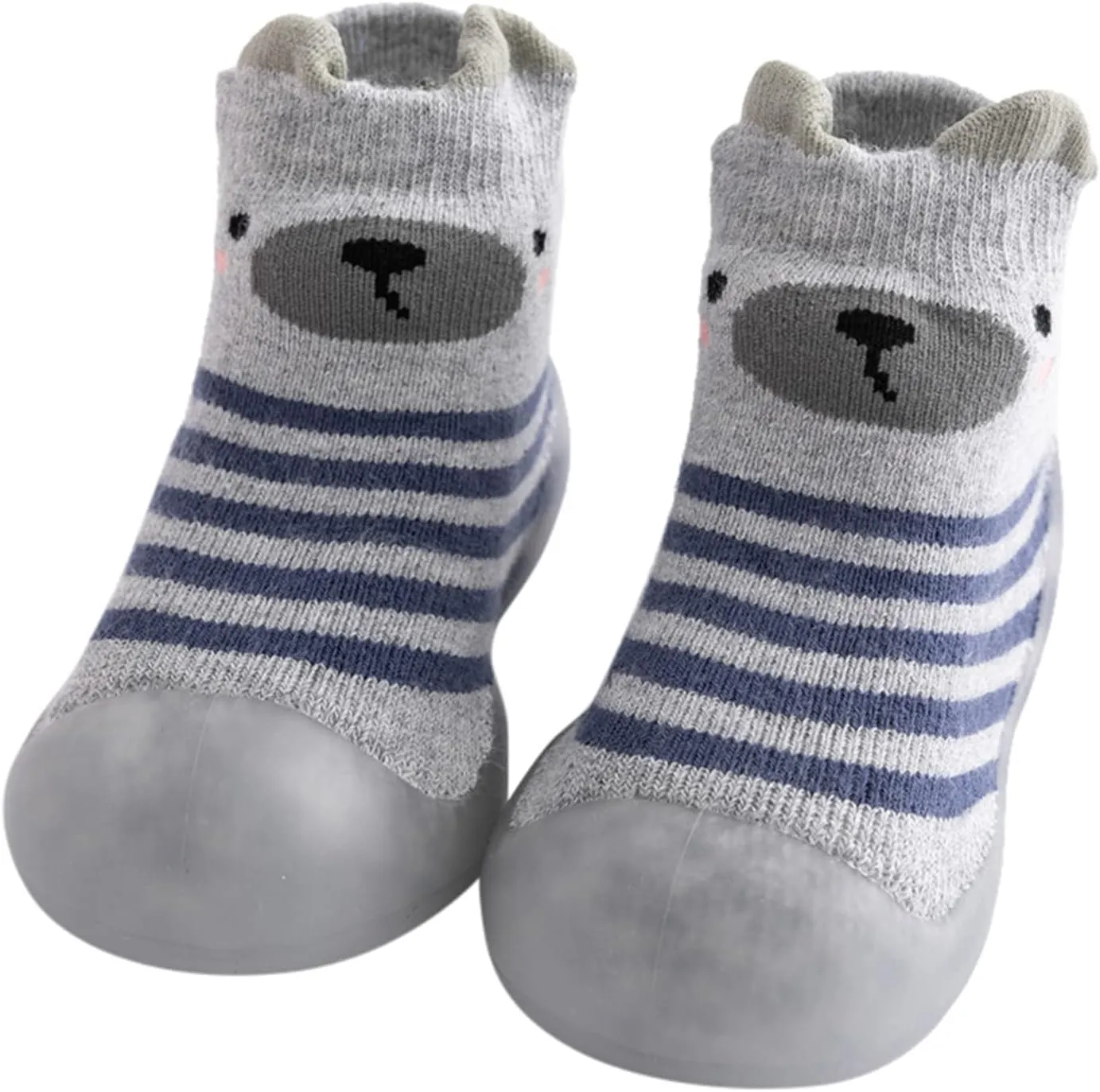 Teen Boy Slippers Kids Toddler Baby Boys Girls Solid Warm Knit Soft Sole Rubber Shoes Led Sandals for Boys