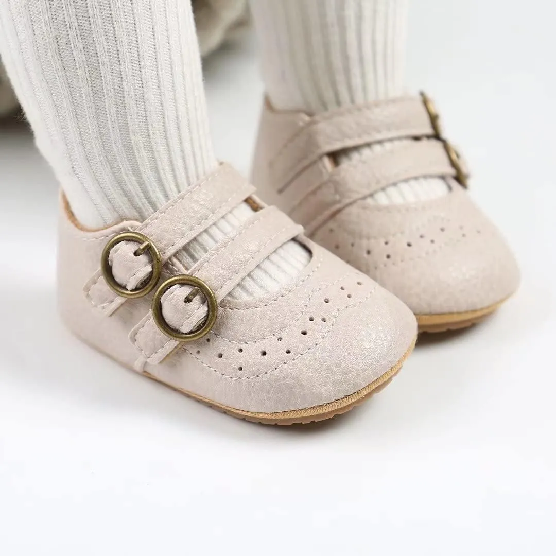 TN TANGNEST Baby Girls Mary Jane Flats Infant Princess Wedding Dress Shoes First Walkers Crib Shoes