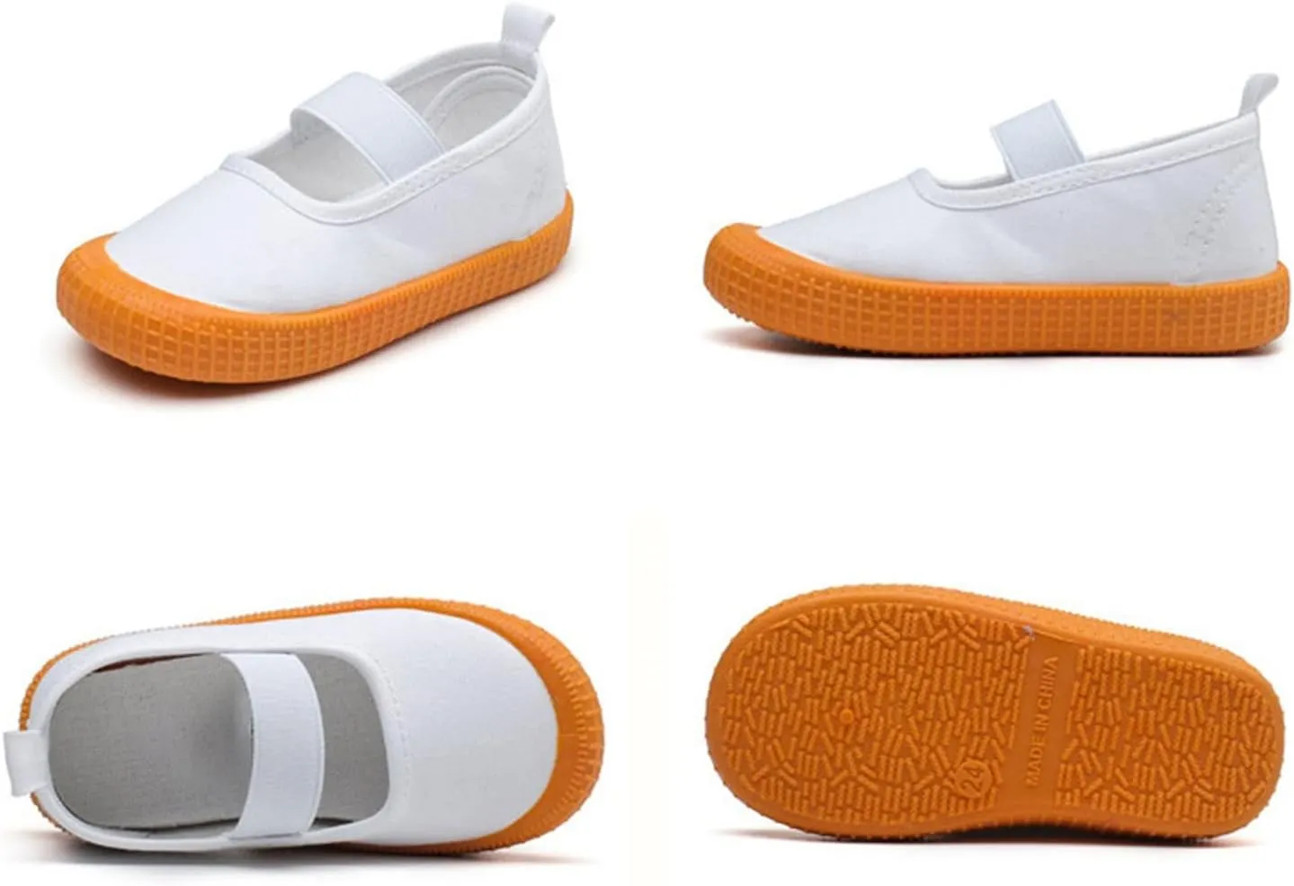 Toddler Baby Boy Girl Flat Canvas Shoes Summer Baby Soft Sole Tennis Shoes Closed Toe Shoes for Kids