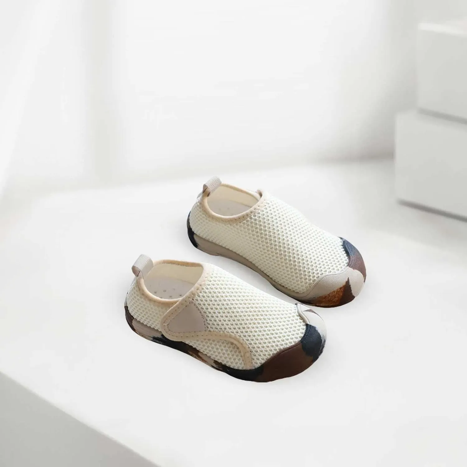 Toddler Baby Boy Girl Shoes Breathable Shoes Baotou Sneakers Mesh Baby Soft Sole Fashion Unisex Girls