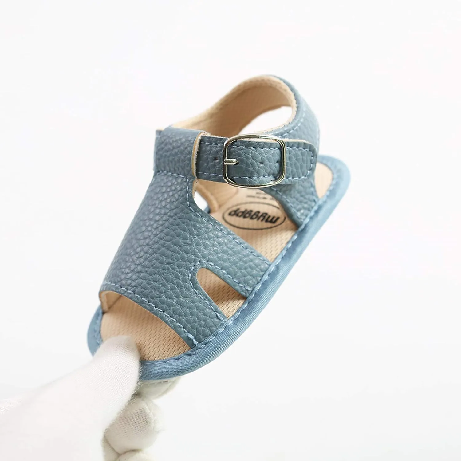 Toddler Baby Girl Boy Sandals Flats Summer Breathable Soft Anti Slip Rubber Sole Newborn Prewalker First Walking Shoes