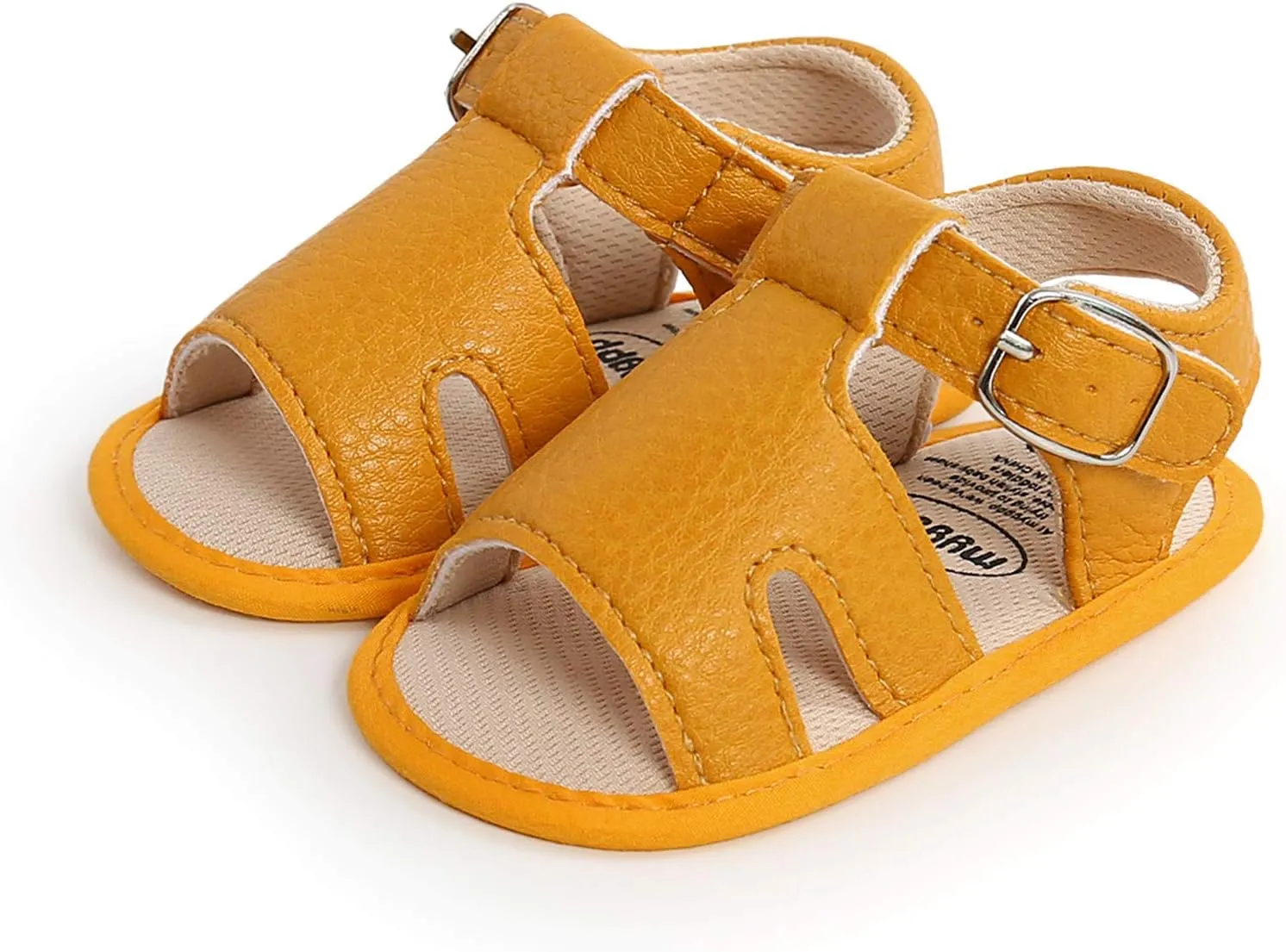 Toddler Baby Girl Boy Sandals Flats Summer Breathable Soft Anti Slip Rubber Sole Newborn Prewalker First Walking Shoes