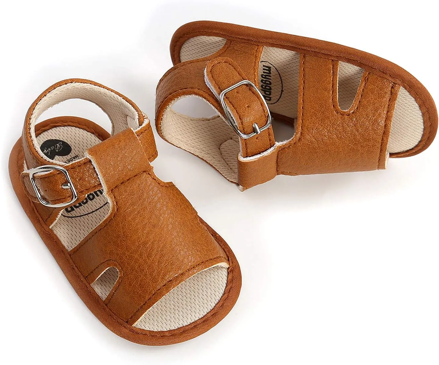 Toddler Baby Girl Boy Sandals Flats Summer Breathable Soft Anti Slip Rubber Sole Newborn Prewalker First Walking Shoes