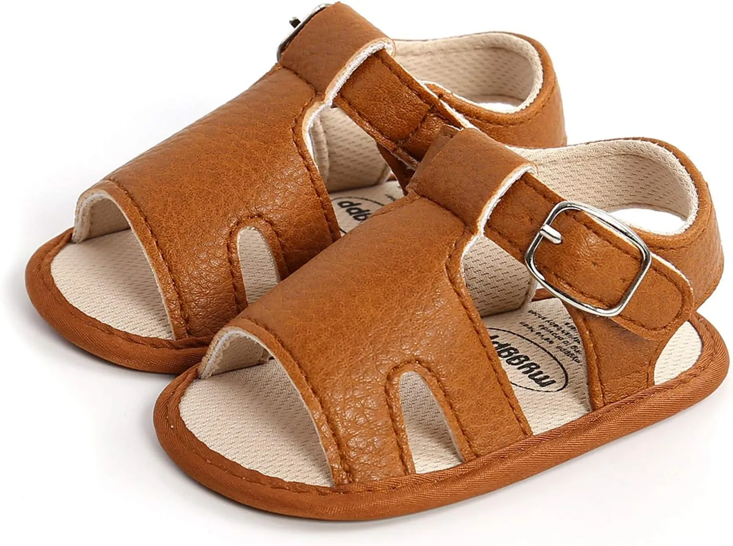 Toddler Baby Girl Boy Sandals Flats Summer Breathable Soft Anti Slip Rubber Sole Newborn Prewalker First Walking Shoes