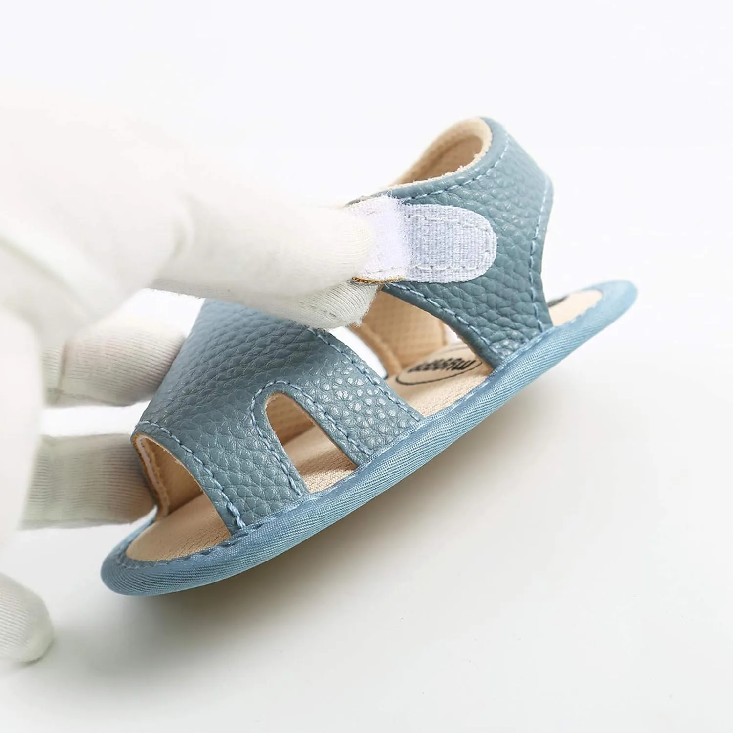 Toddler Baby Girl Boy Sandals Flats Summer Breathable Soft Anti Slip Rubber Sole Newborn Prewalker First Walking Shoes
