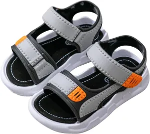 Toddler Boys Adjustable Strap Lightweight Sandals Non Slip Open Toe Breathable Quick-Drying Water Sandals for Kid