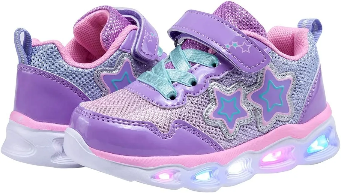 Toddler Boys Girls Light Up Shoes Little Kids Flashing Led Sneakers