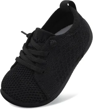 Toddler Boys Girls Shoes Barefoot Shoes Toddler Walking Shoes Kids Tennis Shoes Wide Lightweight Breathable Sneakers