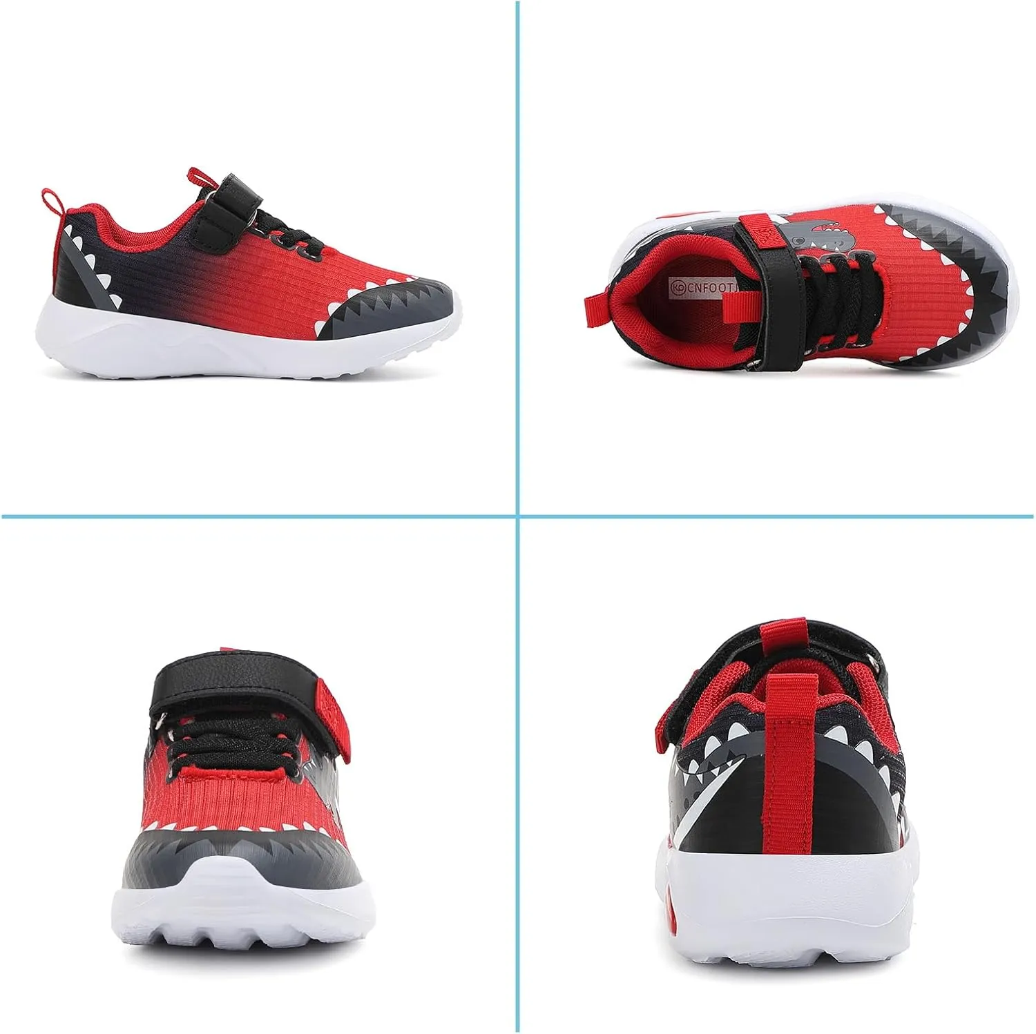 Toddler Boys Light Up Shoes Lightweight LED Flashing Breathable Mesh Walking Sneakers for Toddler and Little Kids