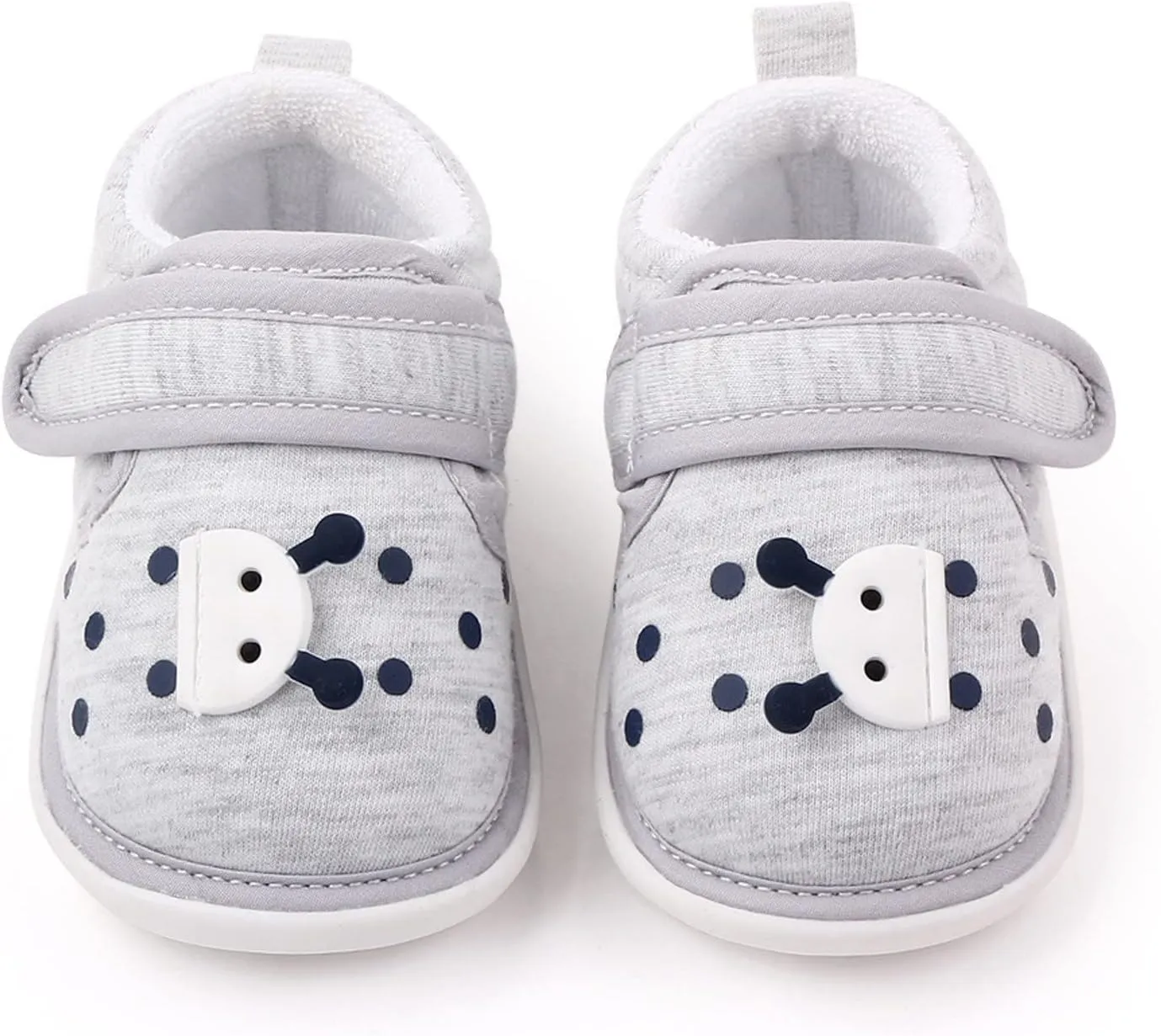 Toddler Cotton Sneaker artoon Pattern Soft Sole Baby Boys Girls First Walking Sport Shoes Spring Indoor Outdoor Shoes