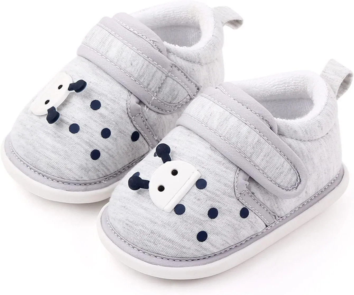 Toddler Cotton Sneaker artoon Pattern Soft Sole Baby Boys Girls First Walking Sport Shoes Spring Indoor Outdoor Shoes