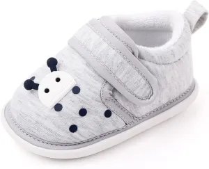 Toddler Cotton Sneaker artoon Pattern Soft Sole Baby Boys Girls First Walking Sport Shoes Spring Indoor Outdoor Shoes
