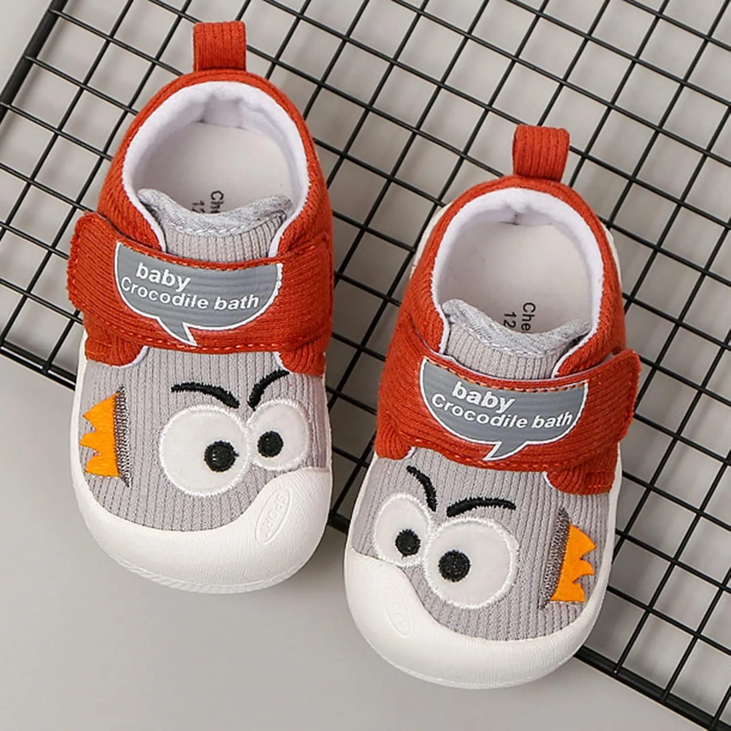 Toddler Cute Shoes Fashion Autumn Toddler and Girls Casual Shoes Soft Sole Round Toe Buckle Shoes Flat Bottom Sneakers