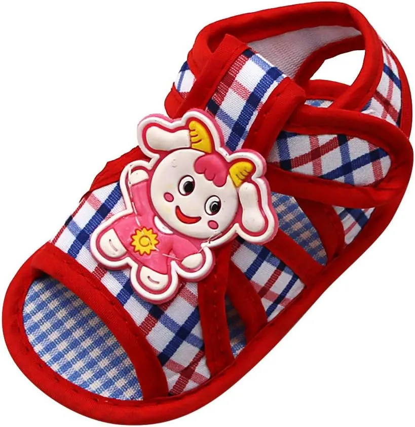 Toddler Girl Dress Shoes Newborn Baby Girls Lamb Prewalker Soft Sole Sandals Single Shoes Gift