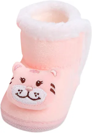 Toddler Girl Shoes Baby Boots Toddler Shoes Warm Booties Shoes Fashion Printing Non Slip Breathable Sneaker Slippers