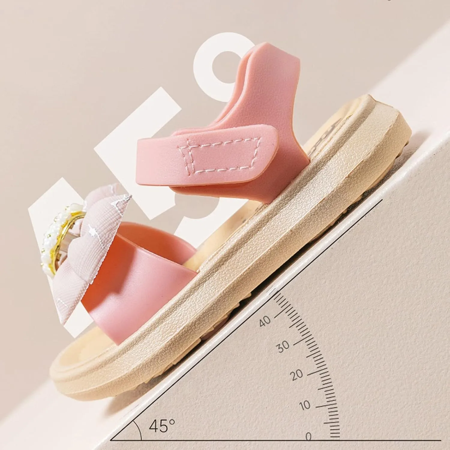 Toddler Girls Bow Open Toe Sandals Flat Wide Shoes Toddler Kids Fashion Beach Flats Girls Shoes Beach Sandals