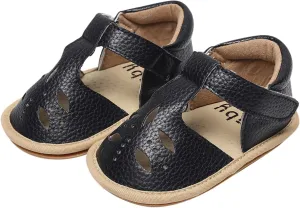 Toddler Girls Boys Sandals Summer Beach Hollow Out Flat Sandals Soft Anti-Slip Rubber Sole First Walker Crib Shoes