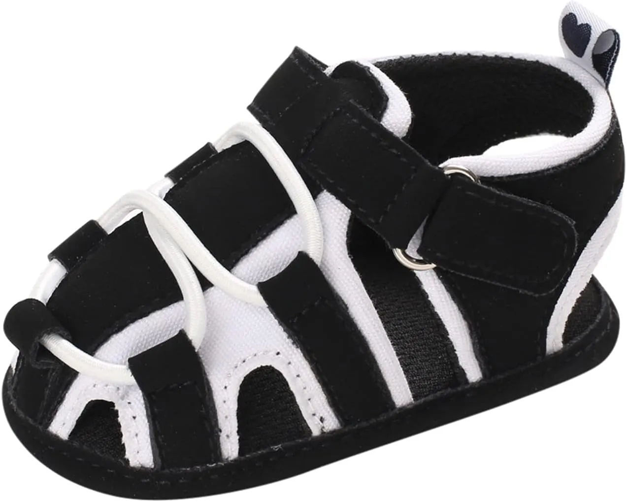 Toddler Infant Summer Breathable Closed-Toe Beach Flats Shoes Baby Girl Boy Sandals Soft Rubber Sole Anti-Slip Shoes