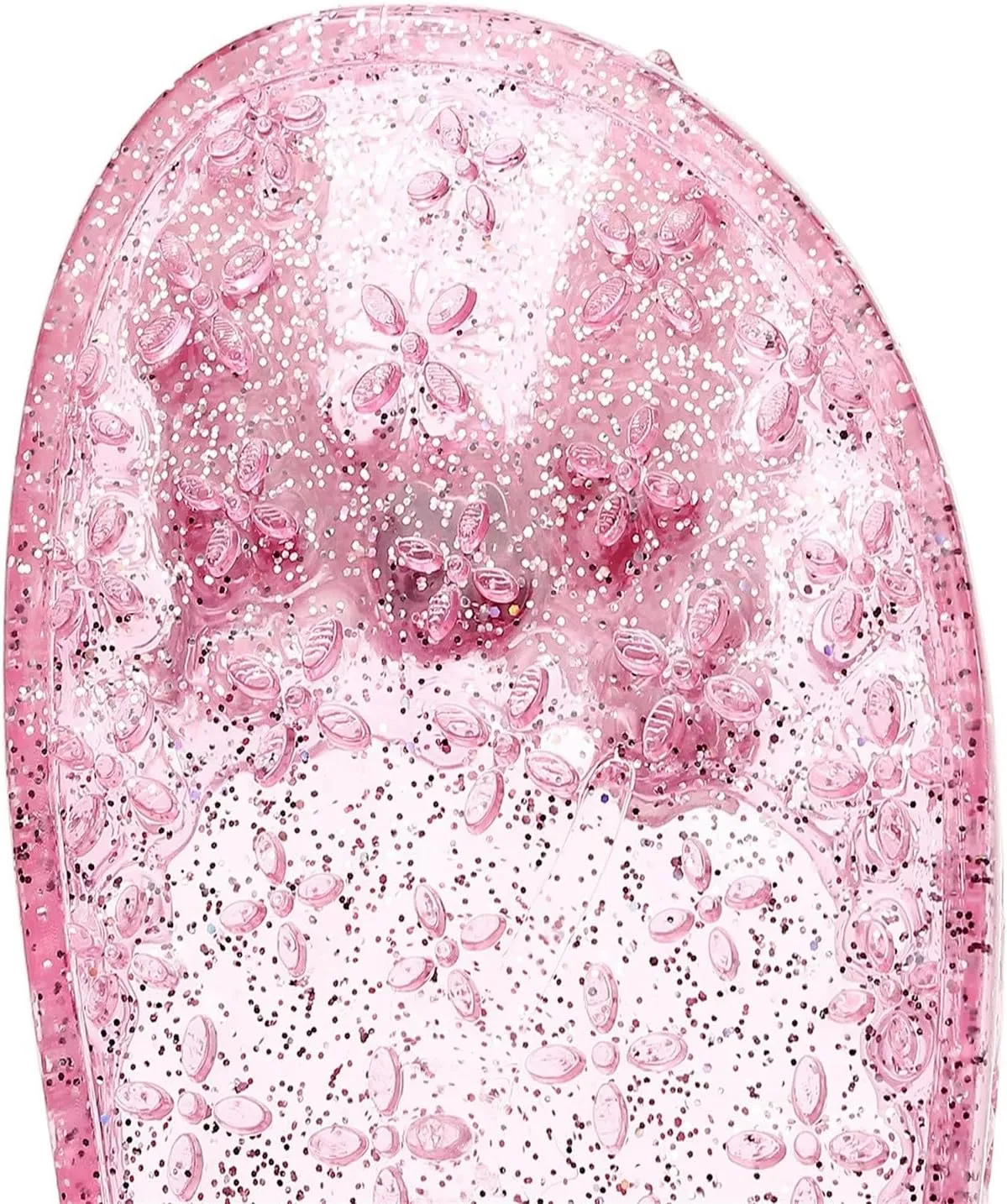 Toddler Jelly Sandals Little Girls Cute Bowknot Princess Mary Jane Shoes Closed Toe Floral Summer Dress Flat Sandal