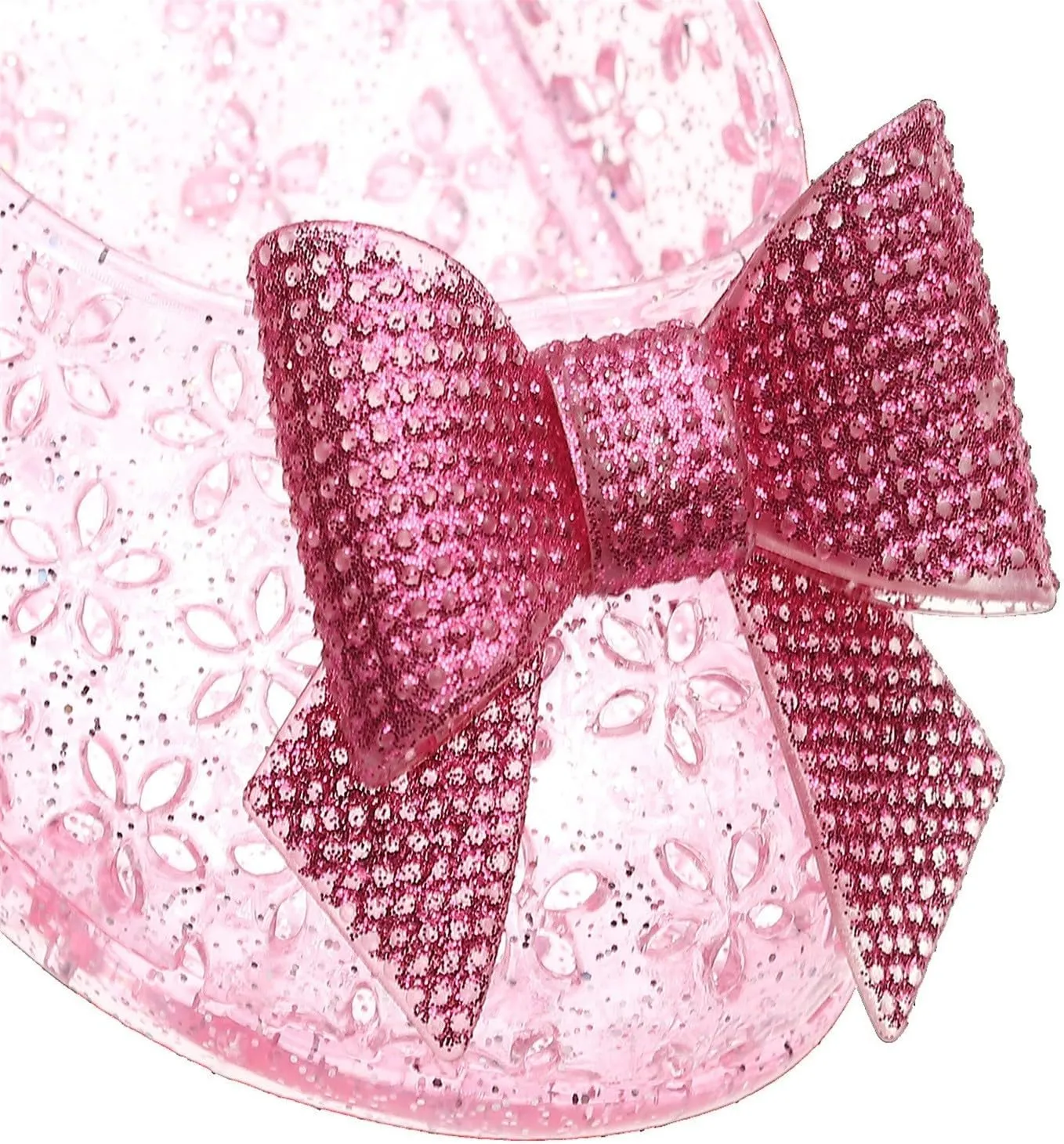 Toddler Jelly Sandals Little Girls Cute Bowknot Princess Mary Jane Shoes Closed Toe Floral Summer Dress Flat Sandal