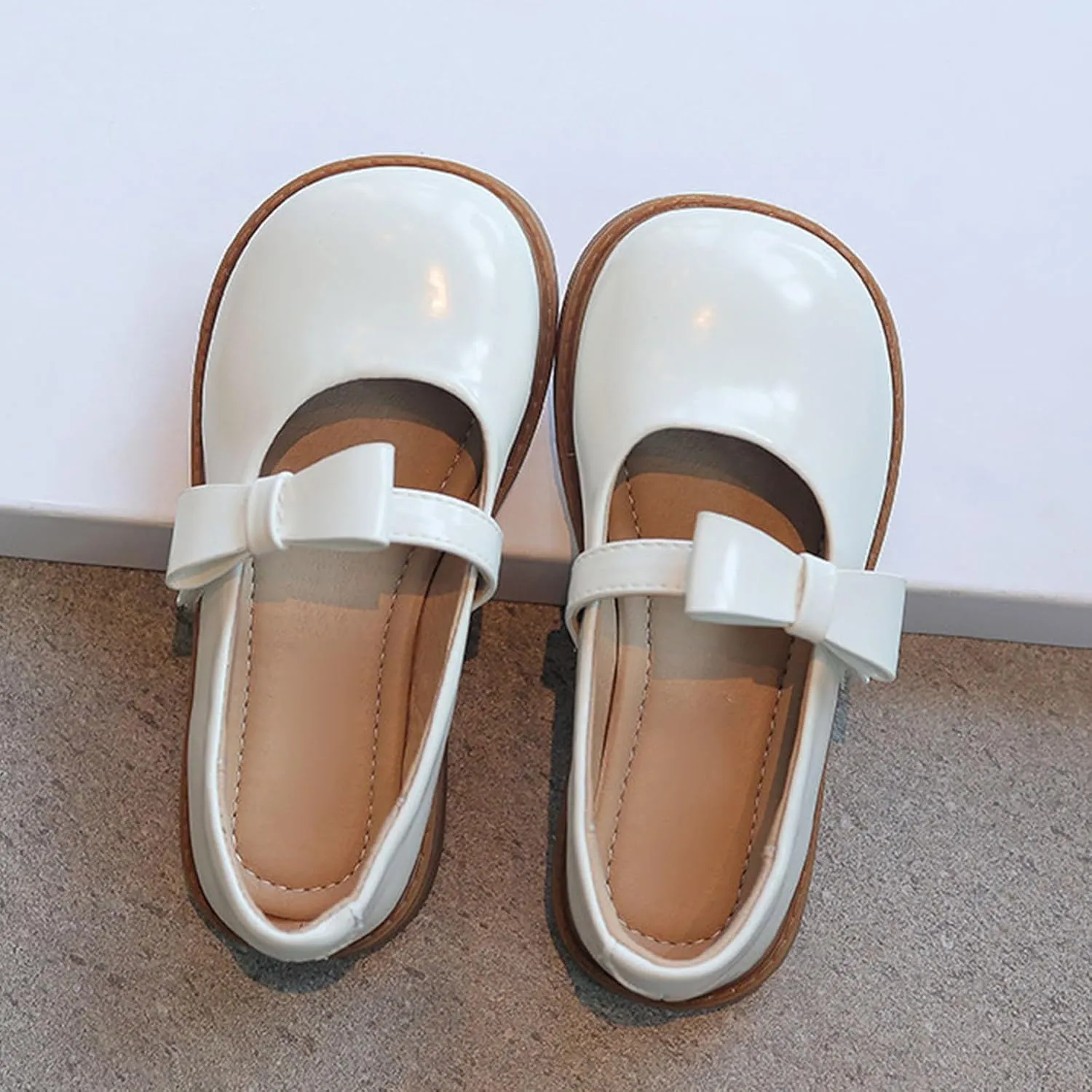 toddler sandal New Solid Rubber Soft Sole Anti Slip And Girls' Princess Shoes Leather Shoes