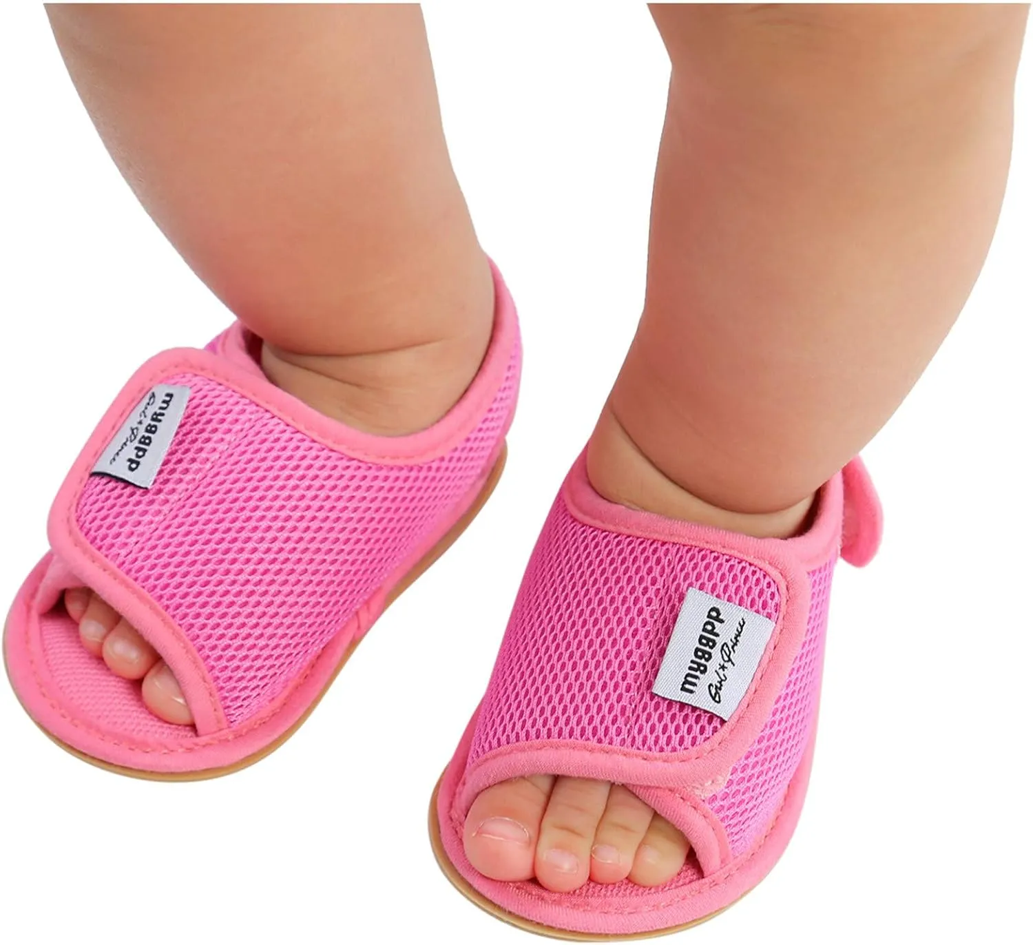 Toddler Shoes Baby Girls Boys Mesh Shoes Sandals Soft Non-Slip Rubber Sole Flat Closed Toe Walking Shoes