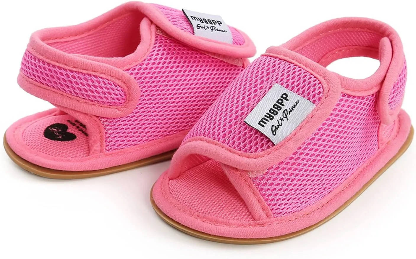 Toddler Shoes Baby Girls Boys Mesh Shoes Sandals Soft Non-Slip Rubber Sole Flat Closed Toe Walking Shoes