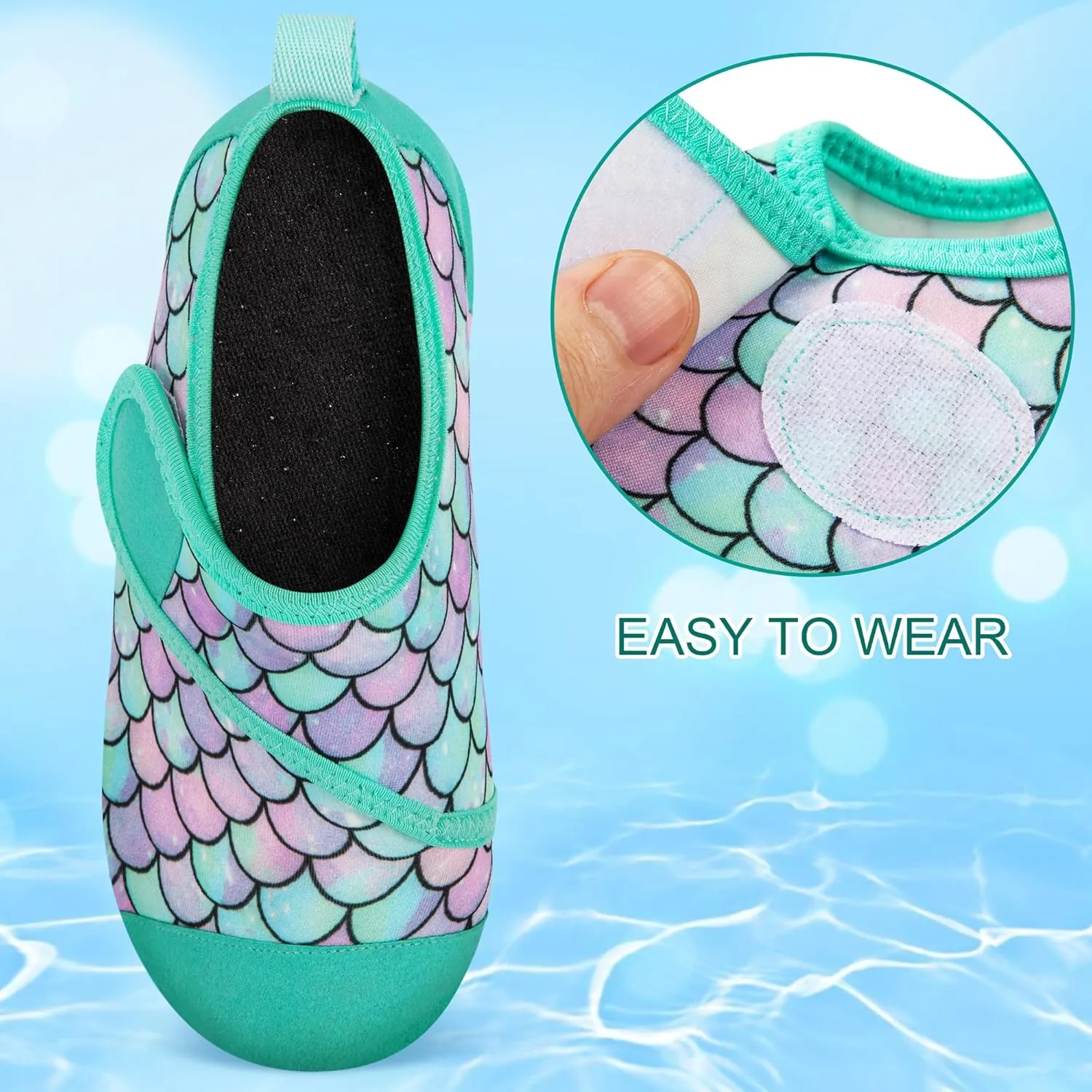 Toddler Water Shoes for Kids Boys GirlsSwim Quick Dry Aqua Socks Little Kid Baby Youth Children Non-Slip for Beach Pool Outdoor Sports Walking