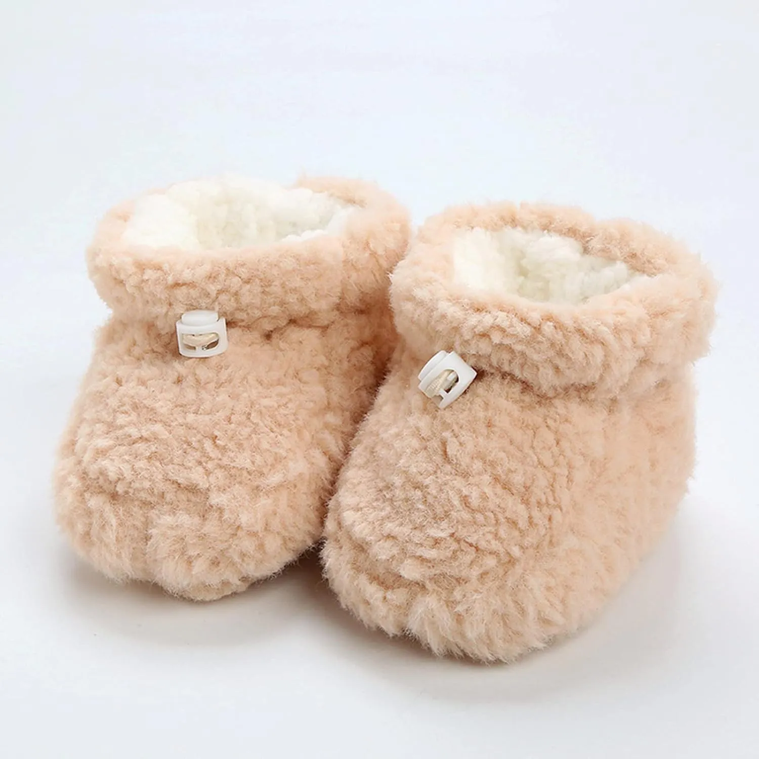 Toddler Winter Plush Thickened Baby Shoes Soft Sole Warm Girls Socks Cotton Shoes for Babys Slip on for Boys