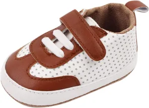 Unisex Baby Boys Girls Sneakers Infant Toddler Non-Slip Soft Rubber Sole Lightweight First Walking Sports Shoes