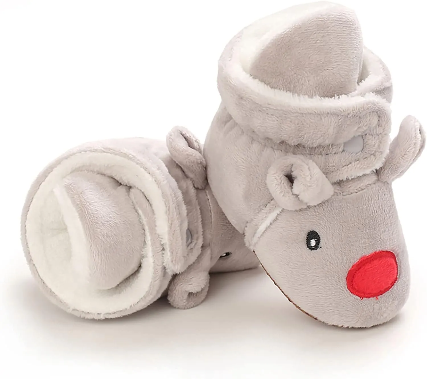 Walking Shoes Christmas Baby Cotton Boots Warm Cotton Shoes Soft Comfortable Infant Toddler Warming Soft Sole Sneakers